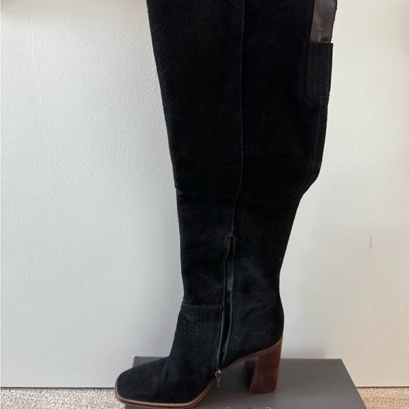 Vince Camuto Black Over the Knee Boots - Picture 2 of 6